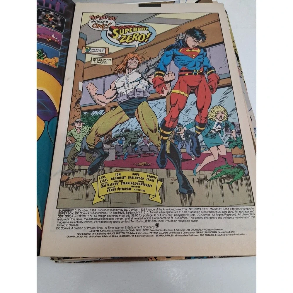Lot Of 7 Superboy DC Comics